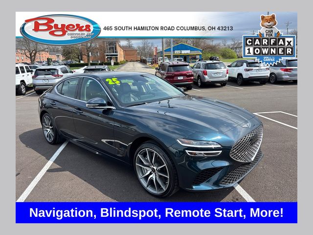 Tasman Blue 2025 Genesis G70 2.5T Standard RWD Sedan Rear-Wheel Drive 8-Speed Automatic