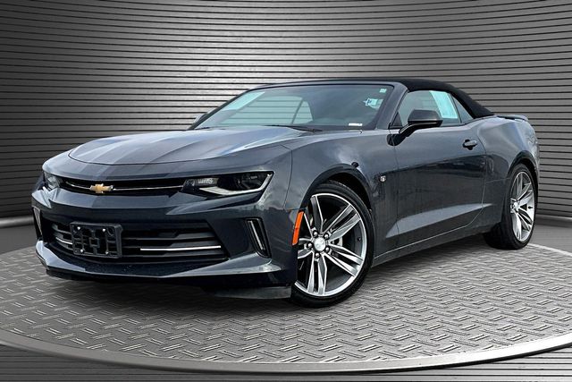 Nightfall Gray Metallic 2017 Chevrolet Camaro 2LT Convertible RWD Convertible Rear-Wheel Drive 8-Speed Automatic