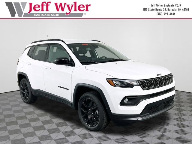 White 2026 Jeep Compass Latitude Altitude 4WD SUV / Crossover Four-Wheel Drive Automatic