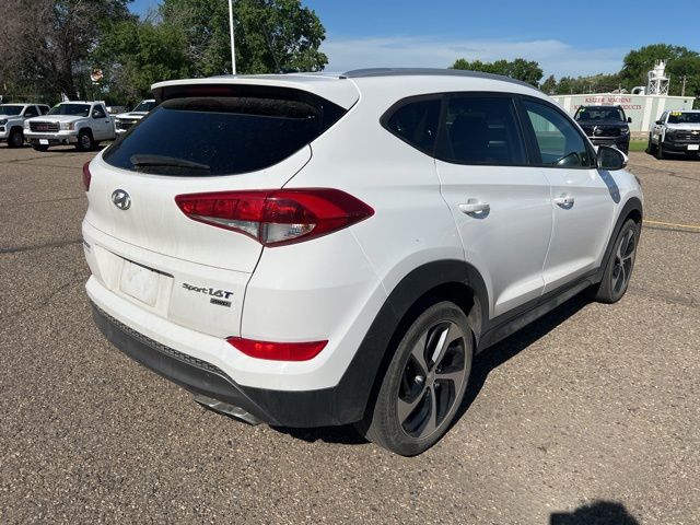 2016 Dazzling White Hyundai Tucson Sport AWD SUV
