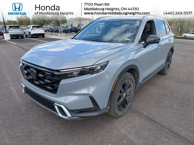 Urban Gray 2023 Honda CR-V Hybrid Sport Touring AWD SUV / Crossover All-Wheel Drive Continuously Variable Transmission