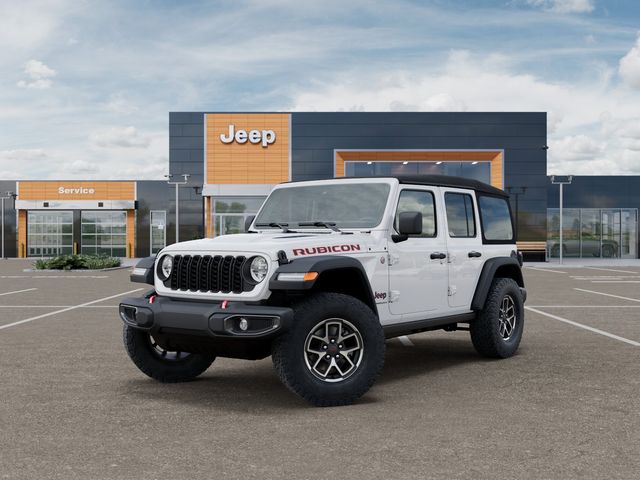 Bright White Clearcoat 2026 Jeep Wrangler SUV / Crossover Four-Wheel Drive 8-Speed Automatic
