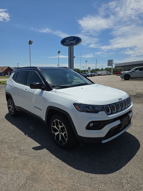 Bright White Clearcoat 2026 Jeep Compass Limited 4WD SUV / Crossover Four-Wheel Drive 8-Speed Automatic