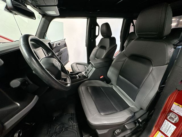 2023 Ford Bronco Big Bend Red at Phil Fitts Ford