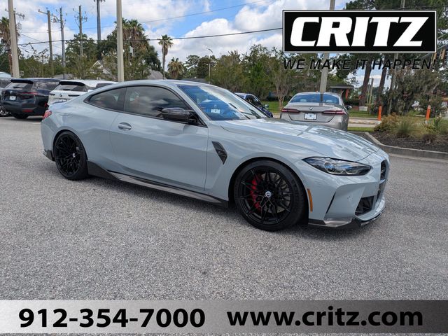 Brooklyn Gray Metallic 2024 BMW M4 Coupe All-Wheel Drive 8-Speed Automatic