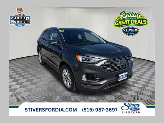 Gray (Magnetic) 2020 Ford Edge SEL AWD SUV / Crossover All-Wheel Drive 8-Speed Automatic
