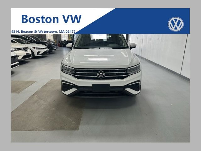 White 2023 Volkswagen Tiguan SUV / Crossover All-Wheel Drive 8-Speed Automatic