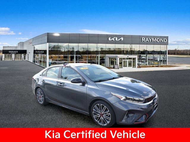Gray 2023 Kia Forte Sedan Front-Wheel Drive 7-Speed Automatic