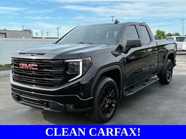Onyx Black 2023 GMC Sierra 1500 Elevation Double Cab 4WD Pickup Truck Four-Wheel Drive Automatic