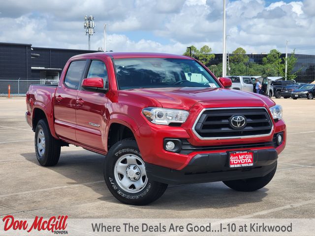 2023 Toyota Tacoma SR5 Red at Classic Elite Chevrolet Sugar Land