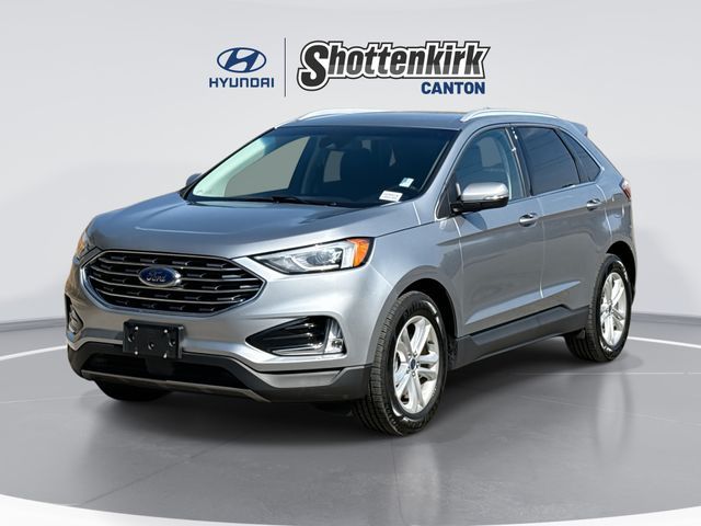 Iconic Silver Metallic 2020 Ford Edge SEL AWD SUV / Crossover All-Wheel Drive 8-Speed Automatic