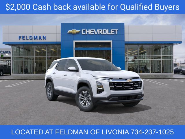 Summit White 2026 Chevrolet Equinox SUV / Crossover Front-Wheel Drive Continuously Variable Transmission