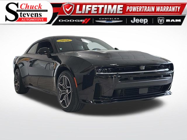 Diamond Black Crystal Pearlcoat 2026 Dodge Charger Daytona Sedan All-Wheel Drive 8-Speed Automatic