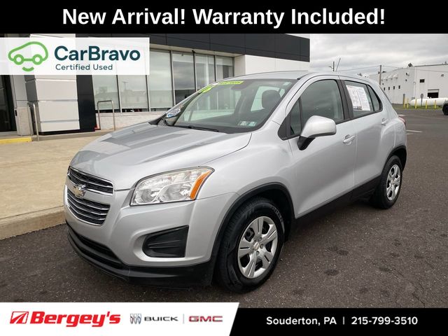 Silver Ice Metallic 2016 Chevrolet Trax SUV / Crossover Front-Wheel Drive 6-Speed Automatic