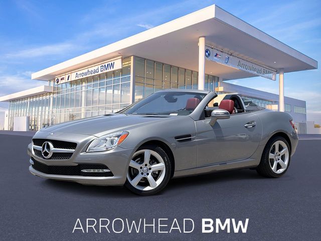 Palladium Silver Metallic 2014 Mercedes-Benz SLK Convertible Rear-Wheel Drive 7-Speed Automatic