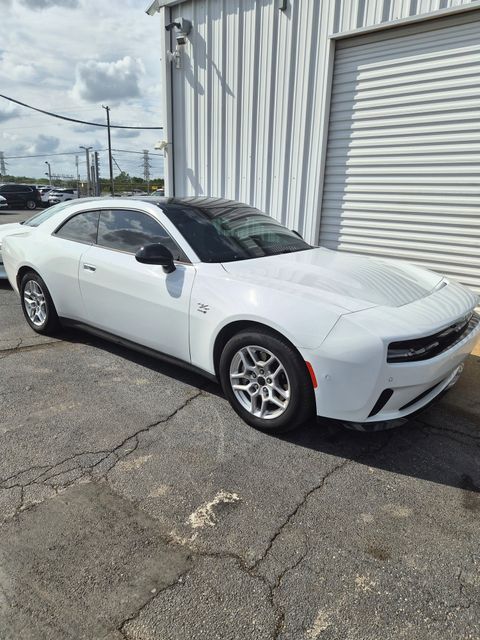 Bright White Clearcoat 2025 Dodge Charger Daytona R/T AWD Coupe All-Wheel Drive 1-Speed Automatic