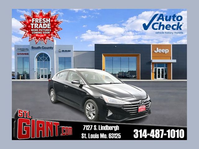 Phantom Black 2019 Hyundai Elantra Sedan Front-Wheel Drive 6-Speed Automatic