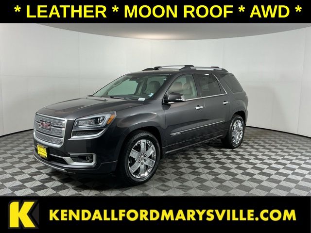 Gray (Iridium Metallic) 2014 GMC Acadia SUV / Crossover All-Wheel Drive 6-Speed Automatic