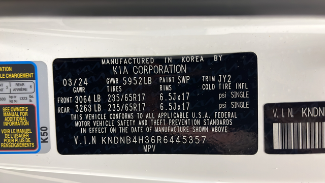 Used 2024 White Kia LX image 29