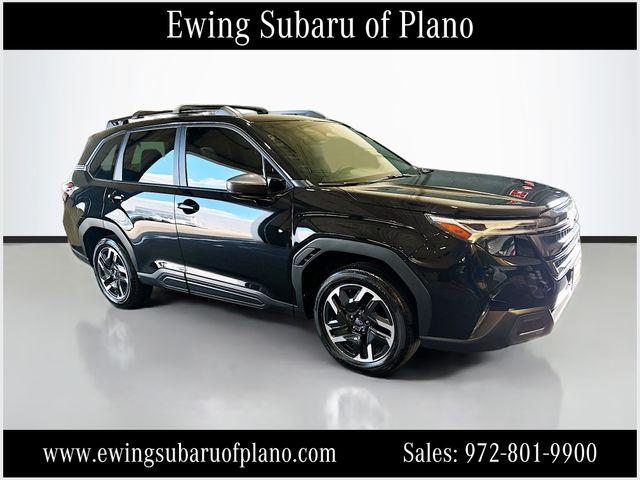 Crystal Black Silica 2026 Subaru Forester SUV / Crossover All-Wheel Drive Continuously Variable Transmission