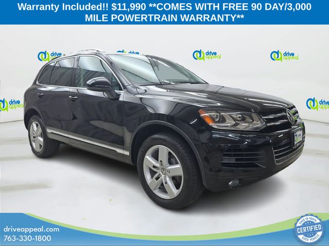 Black Uni 2012 Volkswagen Touareg SUV / Crossover 8-Speed Automatic