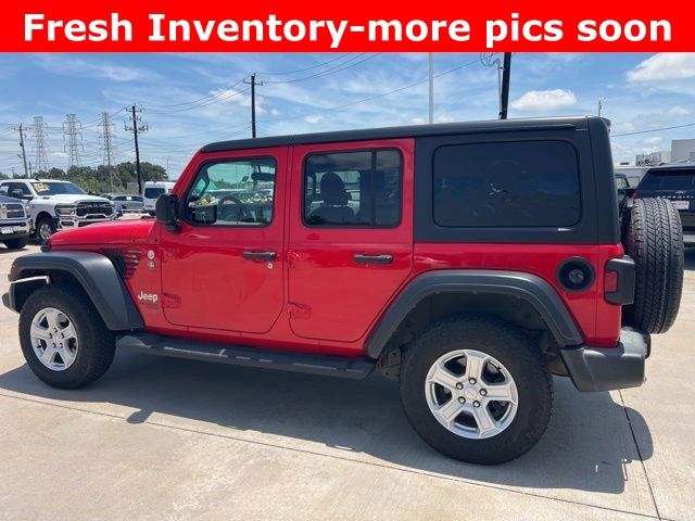 2019 Jeep Wrangler Unlimited Sport Red at Emmons Autoplex