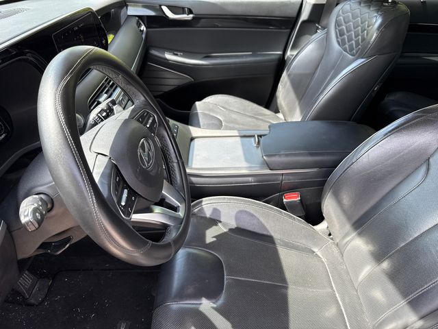 Used 2021 Blue Hyundai Limited image 16