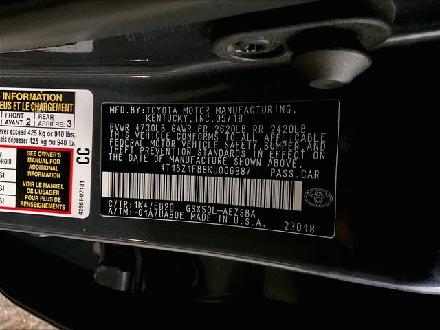 2019 Toyota Avalon Touring Gray at Grove City Ford