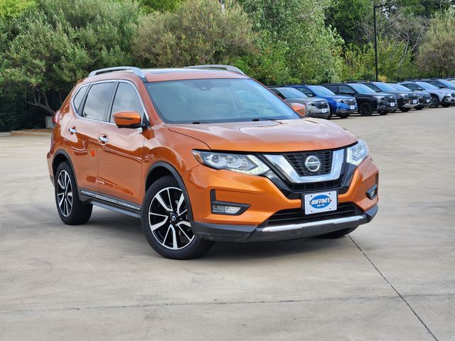 Monarch Orange Metallic 2019 Nissan Rogue SUV / Crossover Front-Wheel Drive Continuously Variable Transmission