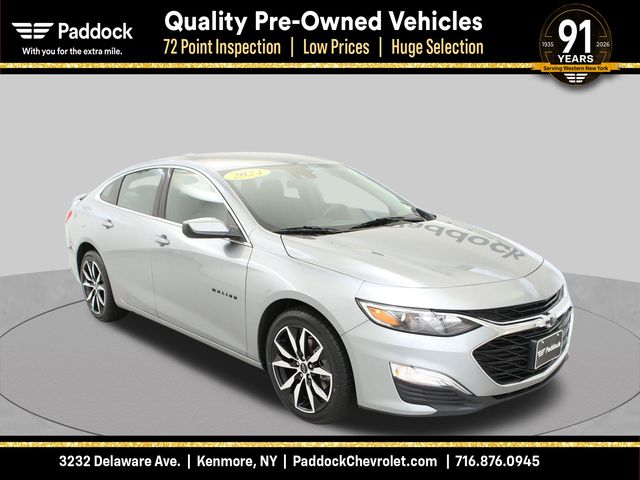 Sterling Gray Metallic 2024 Chevrolet Malibu Sedan Front-Wheel Drive Continuously Variable Transmission