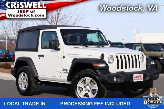 Bright White Clearcoat 2021 Jeep Wrangler Sport S 4WD SUV / Crossover Four-Wheel Drive 8-Speed Automatic