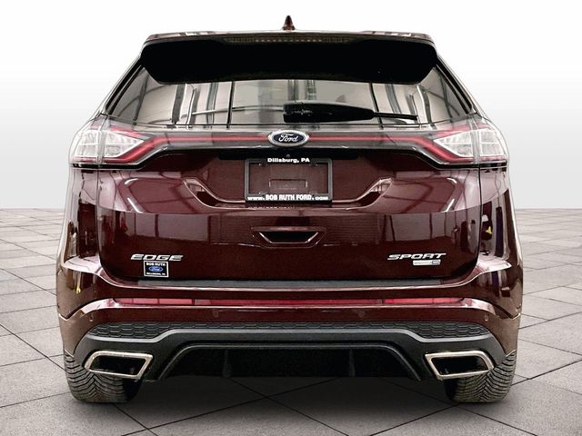 2018 Ford Edge Sport Red at Phil Fitts Ford