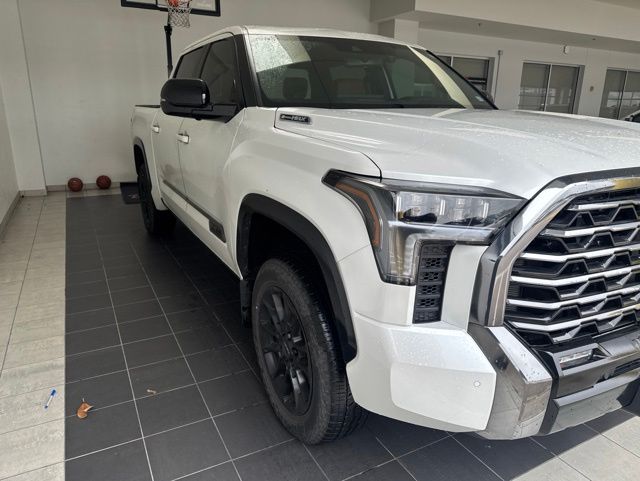 2024 Toyota Tundra Hybrid Limited Beige at Gullo Toyota