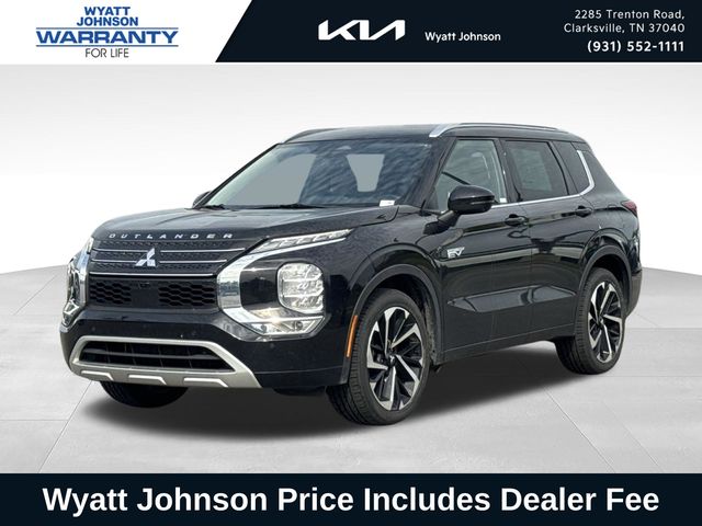 Black 2023 Mitsubishi Outlander Hybrid Plug-in SUV / Crossover All-Wheel Drive 1-Speed Automatic