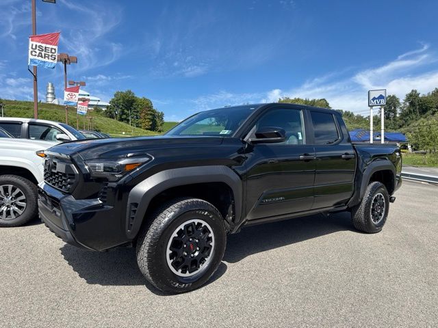 Black 2024 Toyota Tacoma Pickup Truck Four-Wheel Drive 8-Speed Automatic