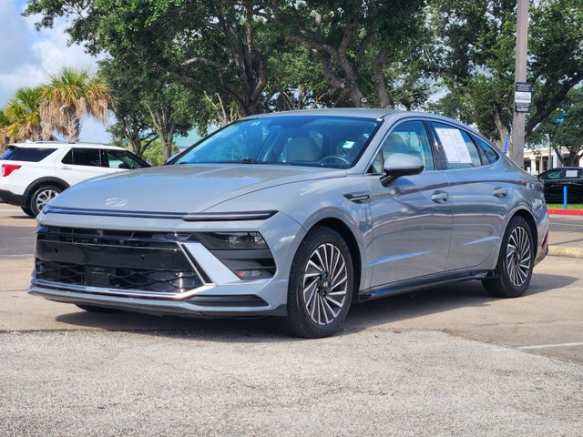 2025 Hyundai Sonata Hybrid SEL Blue at Baytown Hyundai
