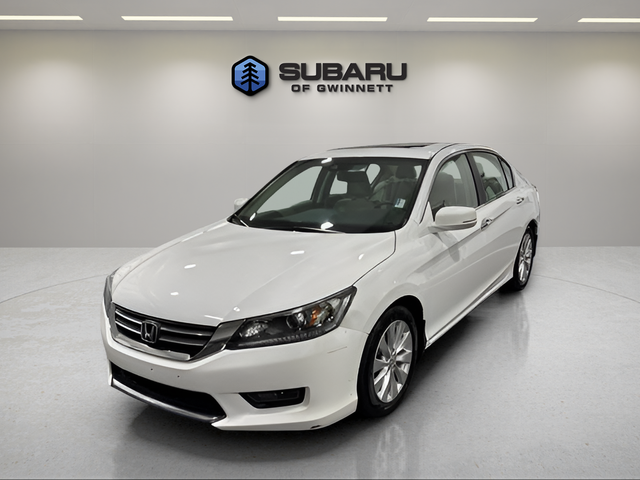 White Orchid Pearl 2014 Honda Accord Sedan Front-Wheel Drive Continuously Variable Transmission