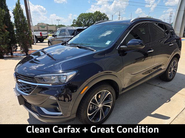 Dark Moon Blue Metallic 2021 Buick Encore GX SUV / Crossover Front-Wheel Drive Continuously Variable Transmission