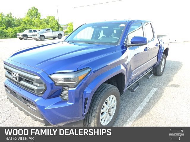 Blue Crush Metallic 2025 Toyota Tacoma Pickup Truck Four-Wheel Drive 8-Speed Automatic