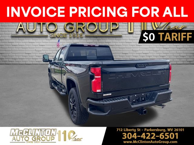 2025 Black Chevrolet Silverado 2500HD LT 4X4 Truck