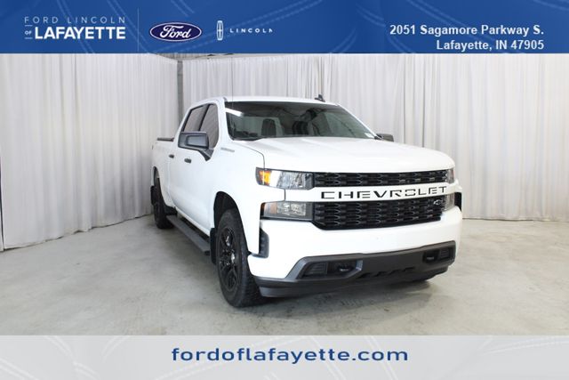 Summit White 2021 Chevrolet Silverado 1500 Pickup Truck Four-Wheel Drive 8-Speed Automatic