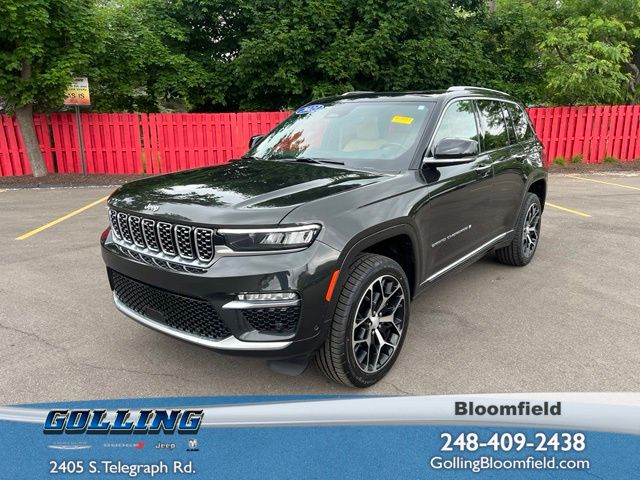 Rocky Mountain Pearlcoat 2023 Jeep Grand Cherokee SUV / Crossover Four-Wheel Drive 8-Speed Automatic
