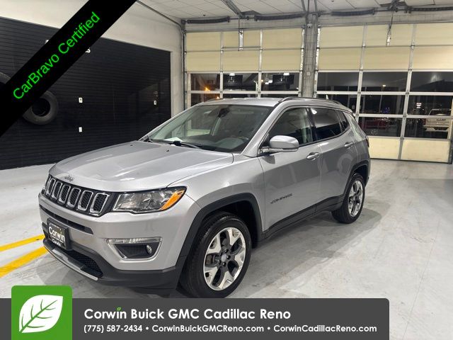 Billet Silver Metallic Clearcoat 2019 Jeep Compass SUV / Crossover Four-Wheel Drive 9-Speed Automatic
