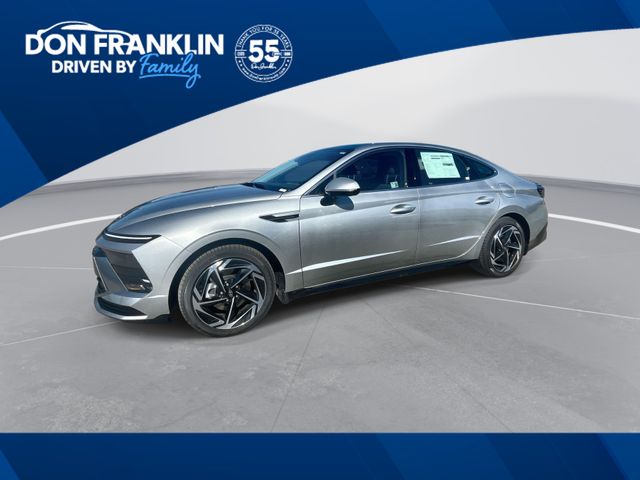 Aero Silver 2024 Hyundai Sonata SEL FWD Sedan Front-Wheel Drive 8-Speed Automatic