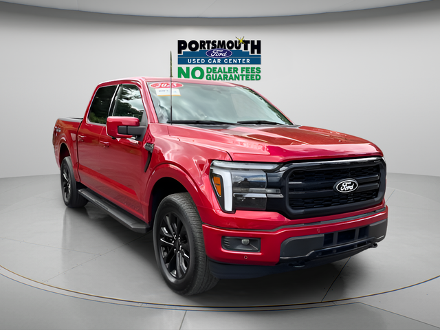 Red 2025 Ford F-150 Pickup Truck Four-Wheel Drive Automatic