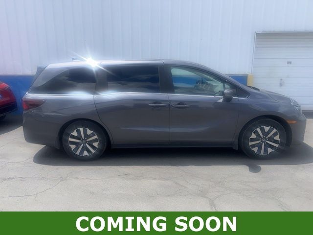 Gray 2025 Honda Odyssey EX-L FWD Minivan Front-Wheel Drive Automatic