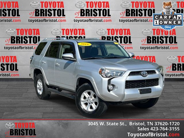 Classic Silver Metallic 2016 Toyota 4Runner SUV / Crossover Four-Wheel Drive 5-Speed Automatic Overdrive