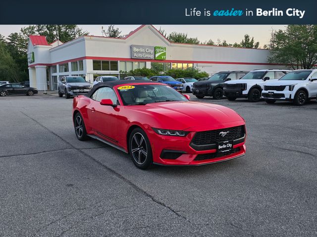 Race Red 2024 Ford Mustang Convertible Rear-Wheel Drive Automatic