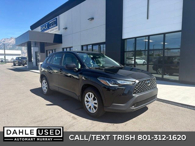 Jet Black 2024 Toyota Corolla Cross SUV / Crossover All-Wheel Drive Continuously Variable Transmission