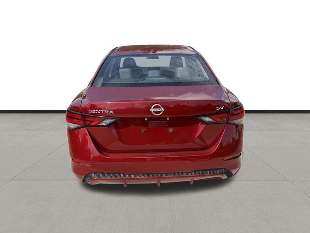 2024 Nissan Sentra SV Red at Central Houston Nissan
